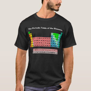 Das Periodensystem (einfacher Stil) T-Shirt