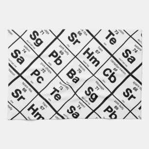 Das periodische Schwein Küchentuch