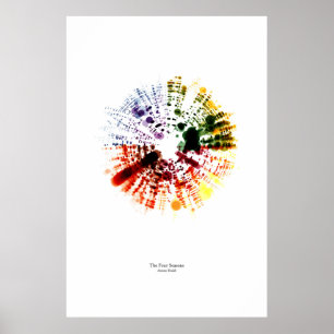 Das Personal: Die vier Jahreszeiten (Farbe) Poster