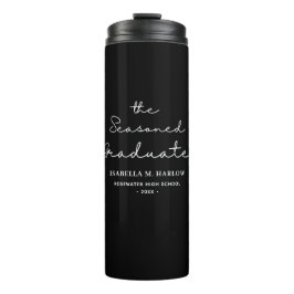 Das Personalisierte des besaiteten Abschlusses Thermosbecher