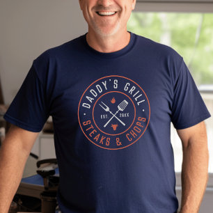 Das Personalisierte Jahr des Daddy's Grill T-Shirt
