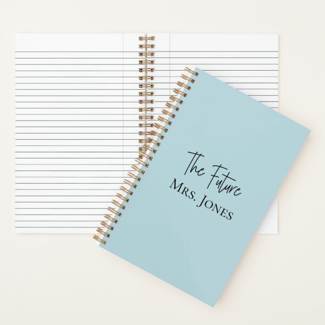 Das Personalisierte Planungsbuch der Zukunft Notizbuch (Innen)