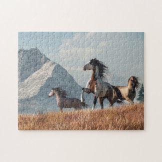 Das Pferd des alten Krieges Puzzle