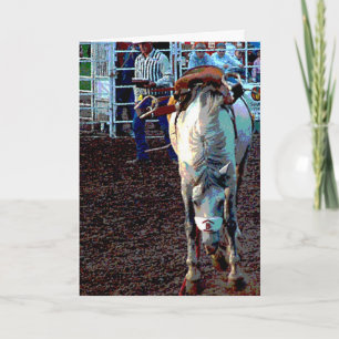 Das Pferd hat diese Runde gewonnen Karte