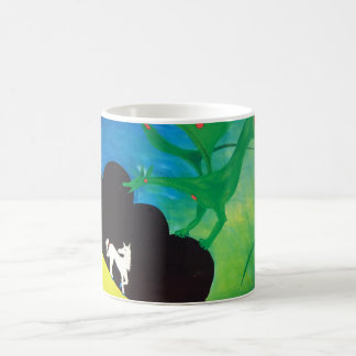 Das Pferd u. die Drache-Tasse Tasse