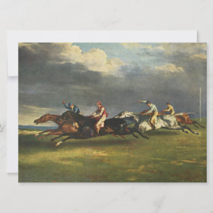 Das Pferderennen der Epsom Derby Karte