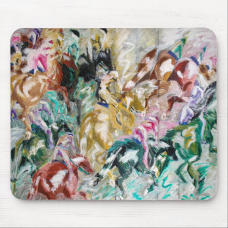 Das Pferderennen Mousepad