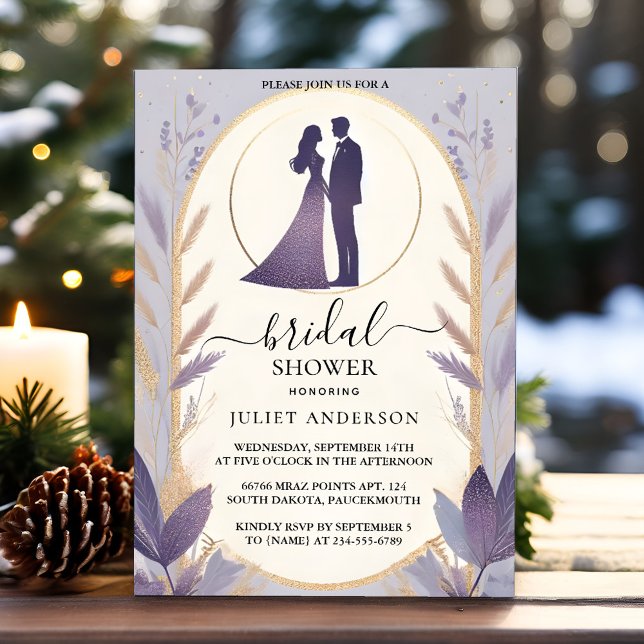 Das Pflaumensommer-Lavendel-Brautparty Einladung (Von Creator hochgeladen)