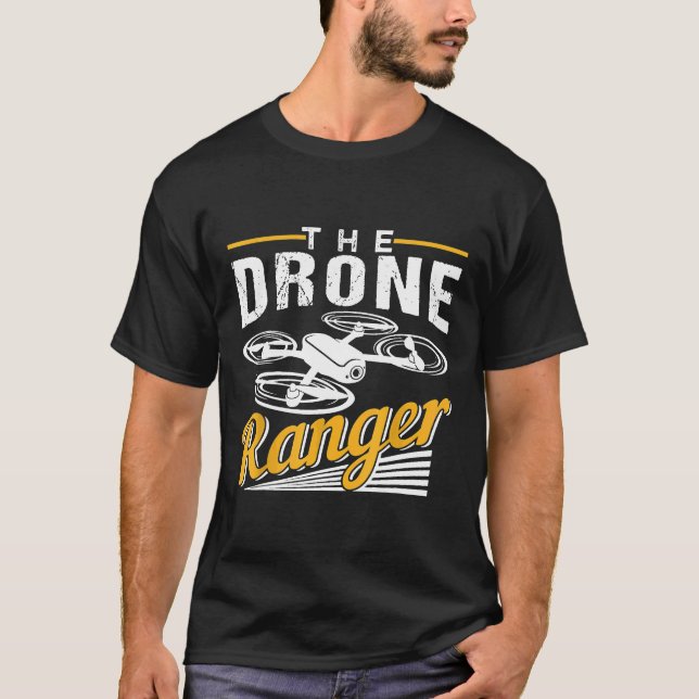 Das Phantastische Pilotprogramm für Drohnenangriff T-Shirt (Vorderseite)