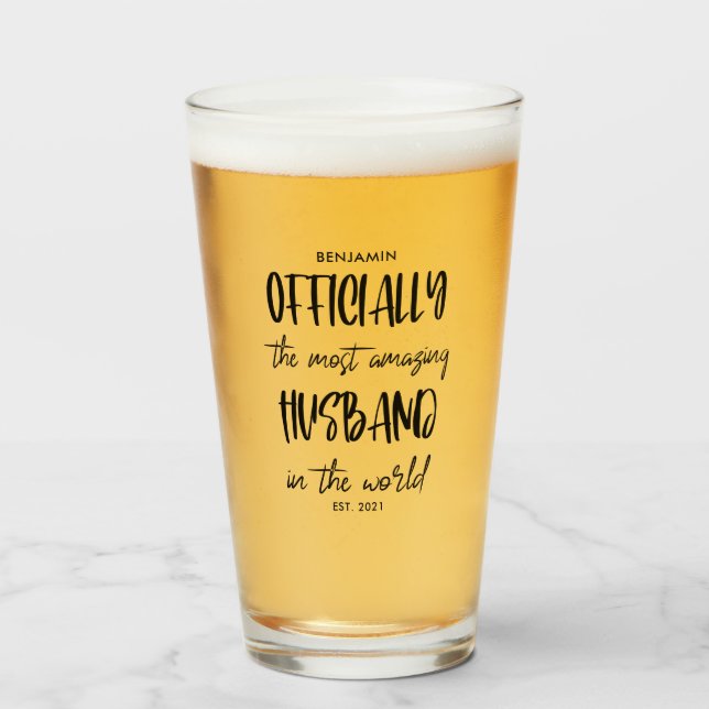 Das Phantastischste Jahr für den Ehemann Glas (Vorne (Gefüllt))