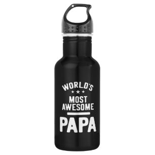 Das Phantastischste Papa-Vater-Geschenk der Welt Edelstahlflasche