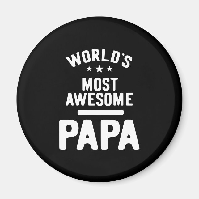 Das Phantastischste Papa-Vater-Geschenk der Welt Magnet (Vorne)