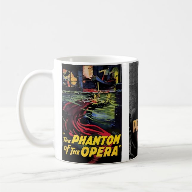 Das Phantom der Oper (1925) Filmplakate Tasse (Links)