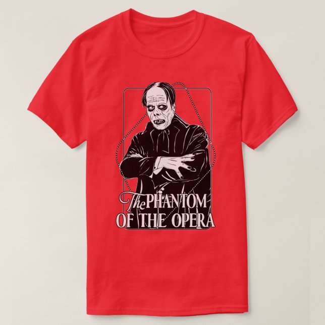 Das Phantom der Oper T-Shirt (Design vorne)