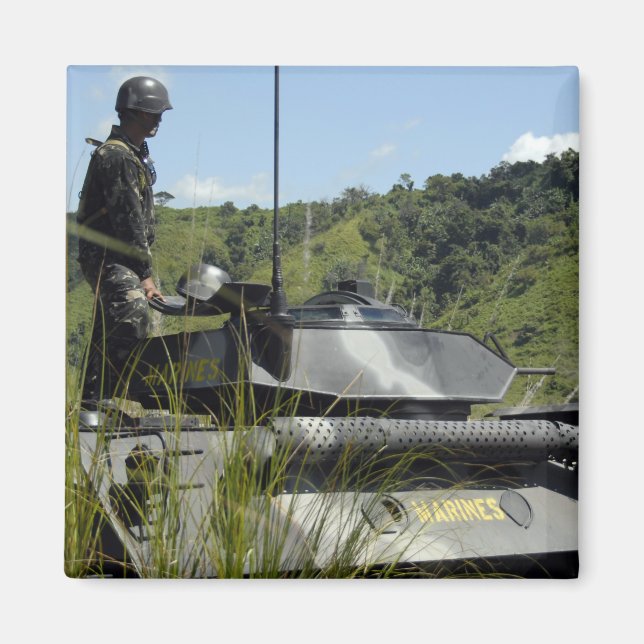 Das philippinische Team für die Anlandung der Mari Magnet (Vorne)