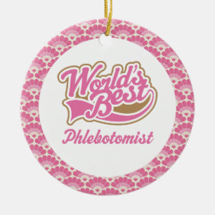 Das Phlebotomist der Welt beste Keramikornament