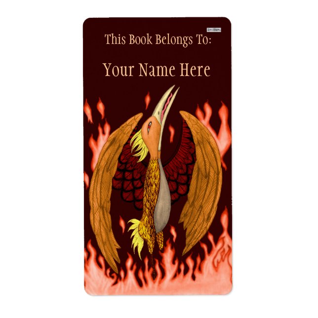Das Phoenix-Buchzeichen (Vorne)