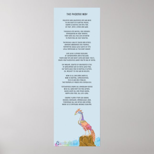 Das Phoenix-Way-Poster Poster (Vorne)