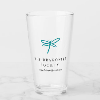 Das Pint-Glas der Dragonfly-Gesellschaft Glas