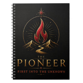 Das Pionier-Archetyp Selbstentdeckungs-Notizbuch Notizblock
