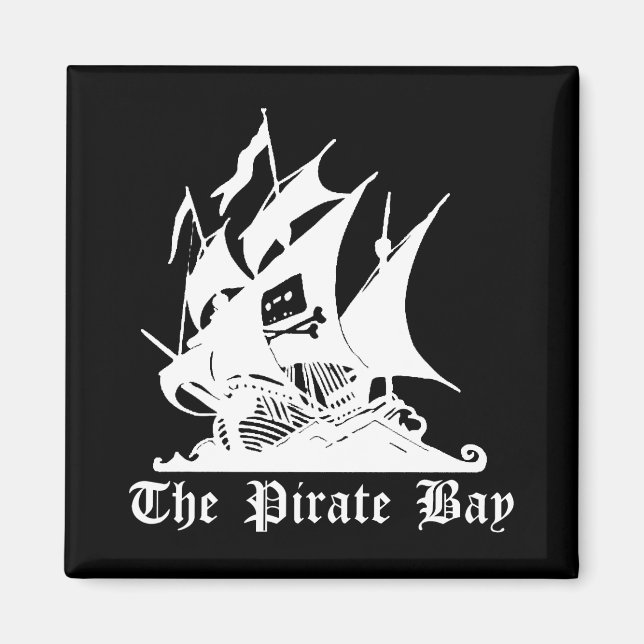 Das Pirate Bay Magnet (Vorne)