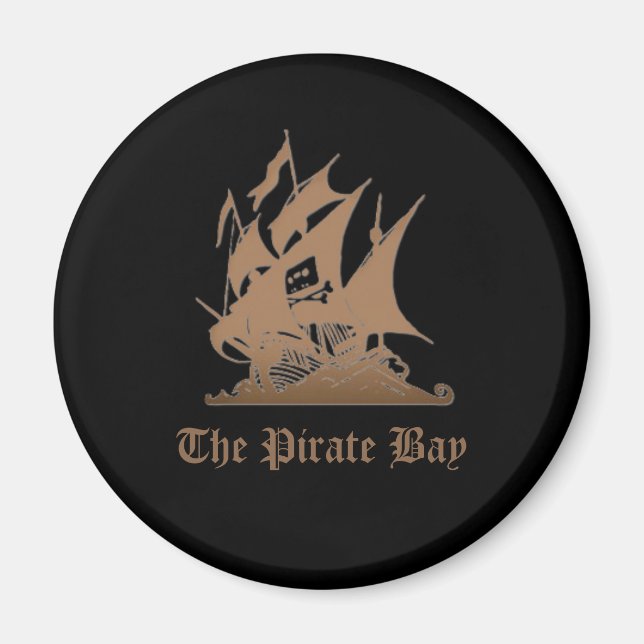 Das Pirate Bay Magnet (Vorne)