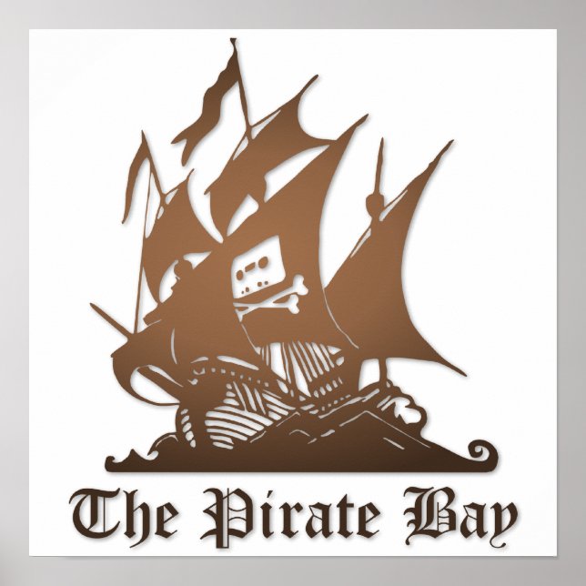 Das Pirate Bay Poster (Vorne)