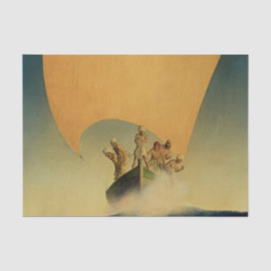 „Das Piratenschiff“ von Maxfield Parrish Seidenpapier