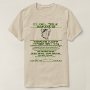 Das Plakat für den Zivilen Krieg Amerikas T-Shirt