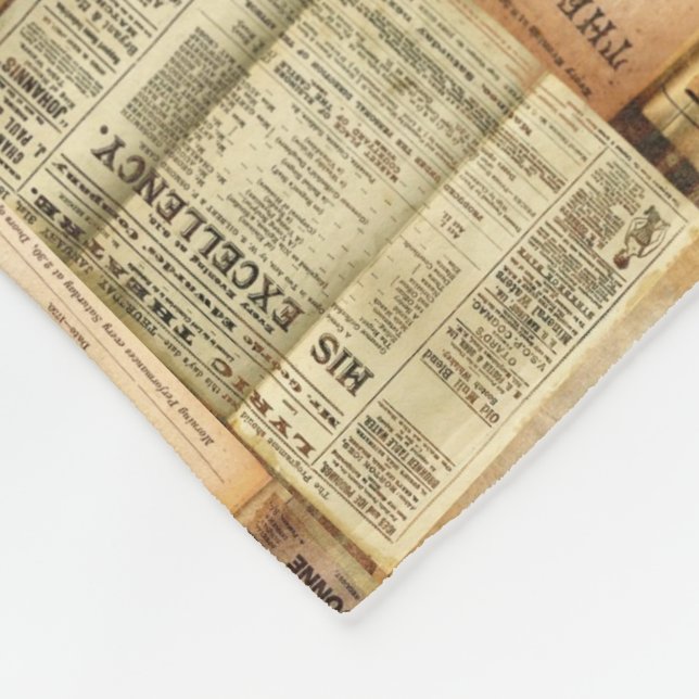 Das Playbills Fleecedecke (Ecke)