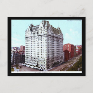 Das Plaza Hotel, New York City Vintage Postkarte