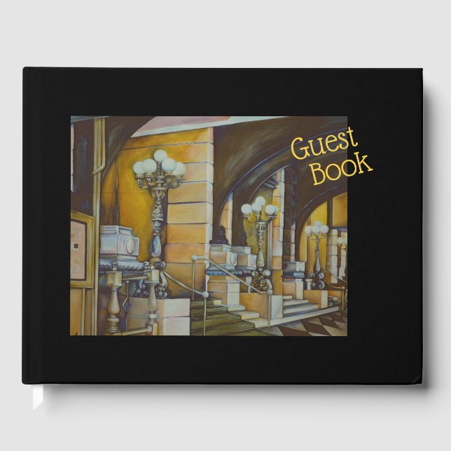 Das Plaza Hotel, NYC Gästebuch (Vorderseite)