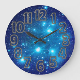 Das Pleiades Große Wanduhr
