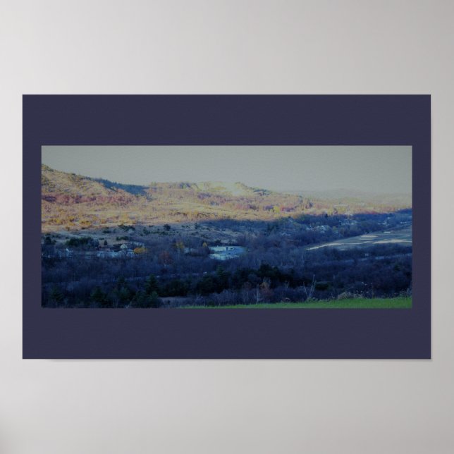Das Pocono Mountain Foto Poster (Vorne)