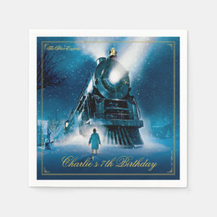 Das Polar Express Pajama Slumber-Party Serviette