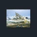 Das Polarmeer, 1824 Leinwanddruck<br><div class="desc">Das Polarmeer,  1824 | von Caspar David Friedrich | Art Location: Hamburger Kunsthalle,  Hamburg,  Deutschland | Deutsche Künstlerin | Image Collection number: XKH141317</div>