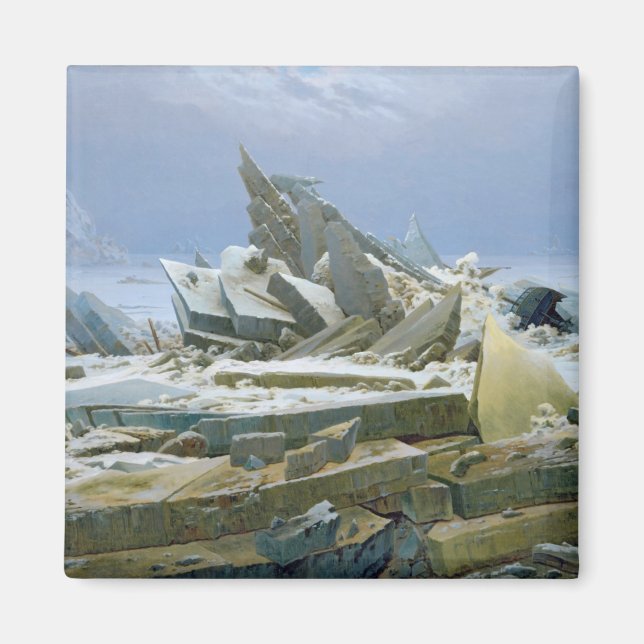 Das Polarmeer, 1824 Magnet (Vorne)