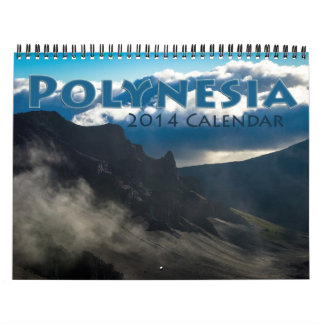 Das Polynesien 2014 Kalender