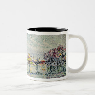 Das Pont des Arts, 1928 Zweifarbige Tasse