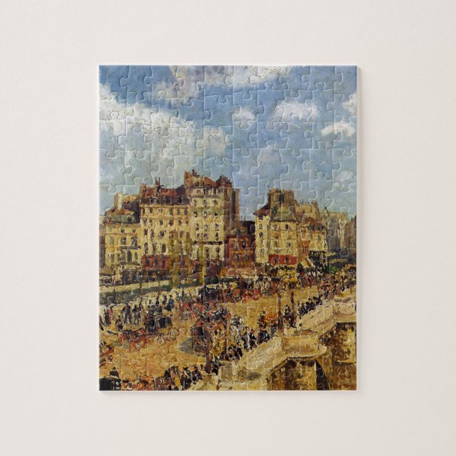 Das pont Neuf durch Camille Pissarro Puzzle (Vertikal)