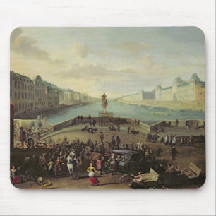 Das Pont Neuf, Paris, 1665-69 Mousepad