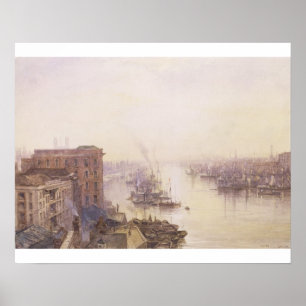 Das Pool vom Adelaide-Hotel, London-Brücke Poster