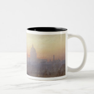 Das Pool von London an Sonnenuntergang, 1876 Zweifarbige Tasse