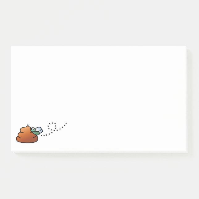 Das PooPoo Post-it Klebezettel (Vorderseite)