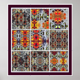 Das Poppy Garden Poster