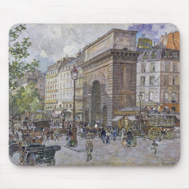 Das Porte St Martin, 1898 Mousepad (Vorne)