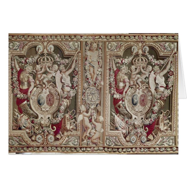 Das Portiere vom berühmten, Gobelin-Werkstatt (Vorderseite (Horizontal))