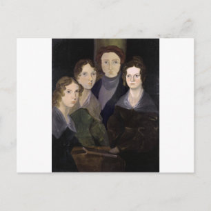 Das Portrait der Brontës ~ Die wiederhergestellte  Postkarte