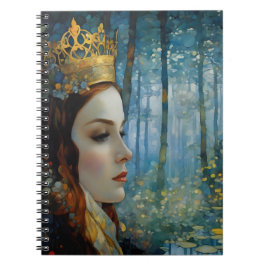 Das Portrait der Königin über das verlorene Herz Notizblock