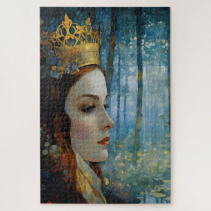 Das Portrait der Königin über das verlorene Herz Puzzle